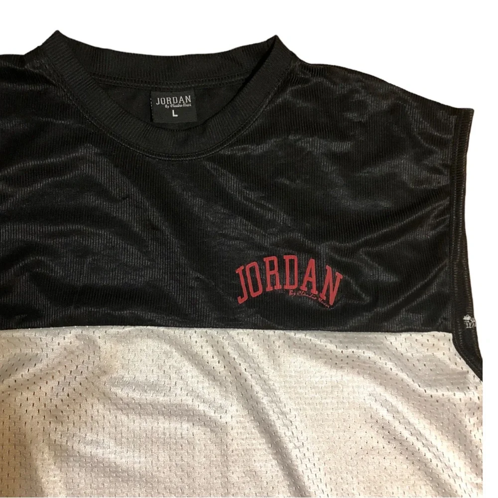 JORDAN by Claudio Nucci Sleeveless Jersey Top Size Large